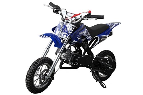 Hawkmoto Sr 49 Mini Scrambler 49cc Blue Desertcart Morocco