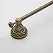 Beelee bathroom carved hand towel bar copper Antique Brass 24 inch single rack wall mounted