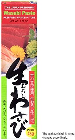 [JAPAN PREMIUMS] WASABI PASTE - Authentic Japanese Horseradish with Rich Flavor & Strong Pungency