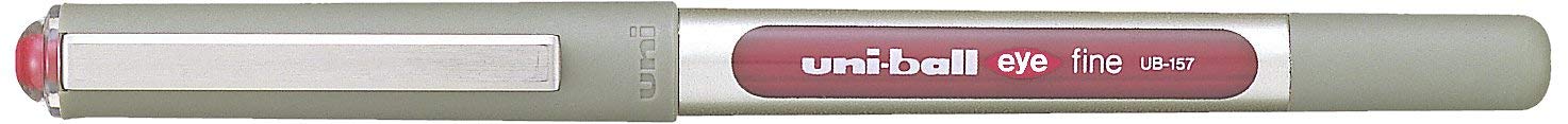 uni-ball Eye Fine UB-157 Rollerball Pen - Wine, Pack of 12