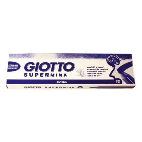 Giotto 239026 Ballpoint Pen – Blue (Pack of 12).