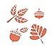 Autumn Scene Stencils: Create Sweet Seasonal Displays with 20 Reusable Stencils!