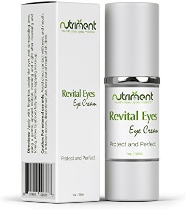 Revital Eyes Eye Cream- Reduce and Remove Dark Circles, Puffiness, Wrinkles and Bags โ Fast and Effective Anti-Aging Eye Cream for Under and Around Eyes. - 1 oz