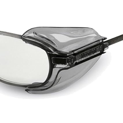 Seitenschutz universal aus Kunststoff (Polycarbonat) in grau - klein