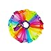 Dreamdanceworks Girls Layered Rainbow Tutu Skirt Dress Ballet Tiered
