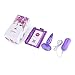 Utimi 10-Frequency Vibrating Silicone Anal Plug  (Purple)