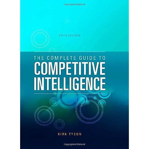 Strategic and Competitive Analysis: Methods and Techniques