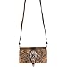 Justin West Western Brown Purse Floral Buckle Concealed Carry Handbag