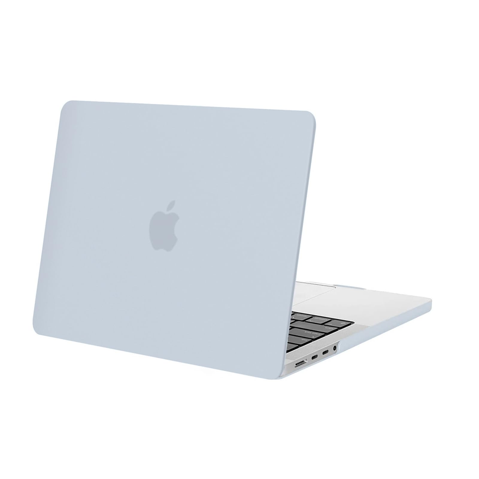 MOSISO Compatible with MacBook Pro 14 inch Case 2026 2025-2021 M5 M4 M3 M2 M1 A3434 A3112 A3185 A3401 A2918 A2992 A2779 A2442 Touch ID, Protective Plastic Hard Shell Cover, Baby Blue