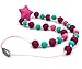 Silicone Chewable Necklace, Sensory Oral Motor Aide Star Rainbow Chewy Jewelry Teether Toys for Kids whith Autism ADHD Special Needs or Nursing Mom with Teething Baby - by Maberry (Purple)