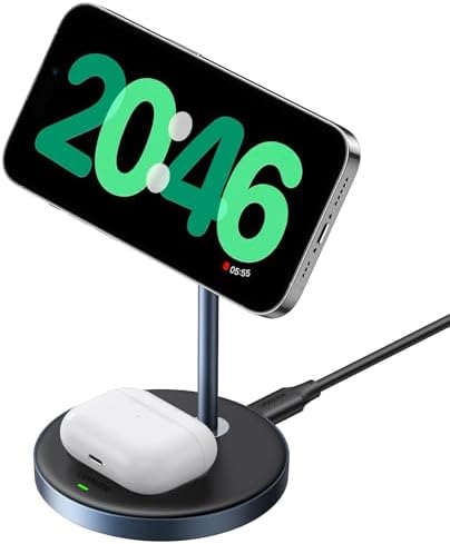 UGREEN MagFlow Wireless Charger Stand in Qi Magsafe Charging