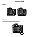LXH (2 Pack) Replaces Nikon DK-19 and DK-17 Eyecup Eye Cup Eyepiece Viewfinder For Nikon D810 D800 D810A D800E D700 D5 D500 D4s D4 DF D3s D3X D2Xs D2X D2H D2, D3 Series, etc