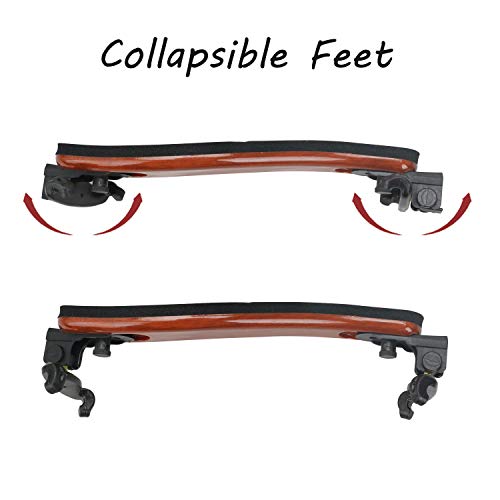 Violin Shoulder Rest, STYDDI Shoulder Rest for Violin 4/4 and 3/4 Size