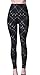 VIV Collection Plus Size Printed Brushed Ultra Soft Leggings (Sugar Dust)