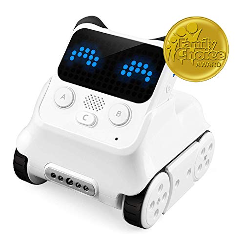 Makeblock Codey Rocky Programmable Robot Ages 6+, Fun Toys Gift to Learn AI, Python, Remote Control, Available for Windows, Mac OS, Chromebook, iOS, and Android, STEM Education.