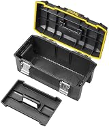 STANLEY FATMAX Waterproof Toolbox 32L Tote Tray with Heavy Duty Latch view 3