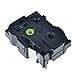 NineLeaf 2 Pack White on Black 24 mm x 8 m 1'' 26.2ft Label Tape Cassette Compatible for Brother P-Touch TZe355 TZ-355 TZe-355 TZ355 Laminated for PT-P700 PT-P750W PT-D600 PT-520 PT-530 Label Maker