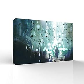 The Future City Pictures Home Wall for Bedroom...