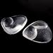 EUBUY Waterproof Triangle Silicone Push-up Breast Pads Swimsuit Bikini Bra Inserts Breast Enhancer Pads (Clear)