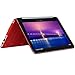 iPearl mCover Hard Shell Case for 10.1-inch ASUS Chromebook Flip C100PA Series Laptop (Red)