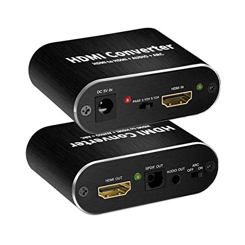 ARC Audio Extractor HDMI Adapter to Optical Toslink SPDIF with 3.5mm