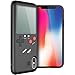 Vorson iPhone X Game Case Tetris Game-Boy Game Case for iPhone X Shell TPU Silicone Protective Cover Retro Gameboy iPhone Case (Black for iX)(WANLE - Play and Have Fun)