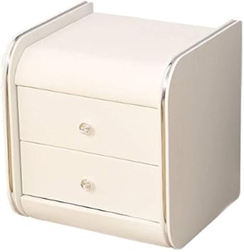 Amazon Com Bedside Table Leather Bedside Table Simple Modern Soft