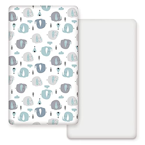Jersey Knit Crib Sheets 2 Pack