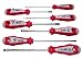 Xcelite XPE700 Chromium Molybdenum Steel Electronics Screwdriver Set, 7-Piece
