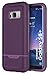 Galaxy S8 Plus Case Purple - Encased Rebel Series Impact Armor (Samsung S8+) Deep Purple
