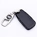 QZS Audi Smart Key Fob Cover Case Full Protector Skin Remote Keyless Entry for 8S0959754M Audi 2016 A4 TT TTS 2017 Q7 3 Buttons Key(Audi-1 Black)