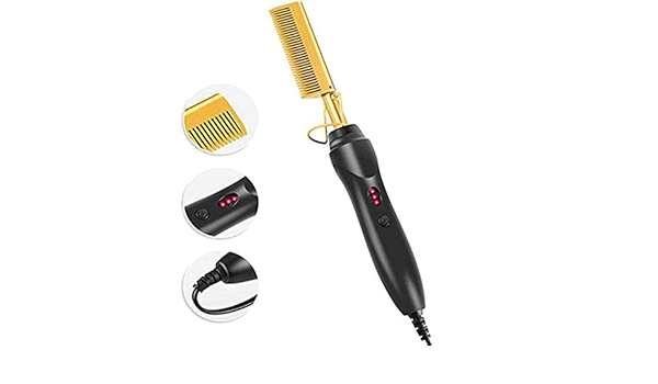 titanium straightening comb