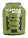 ICEMULE Pro Large Collapsible Backpack Cooler – Hands Free, 100% Waterproof, 24+ Hours Cooling, Soft Sided Cooler for Hiking, Camping, Fishing & Picnics, 23 Liter, Fits 24 Cans + Ice, Olive