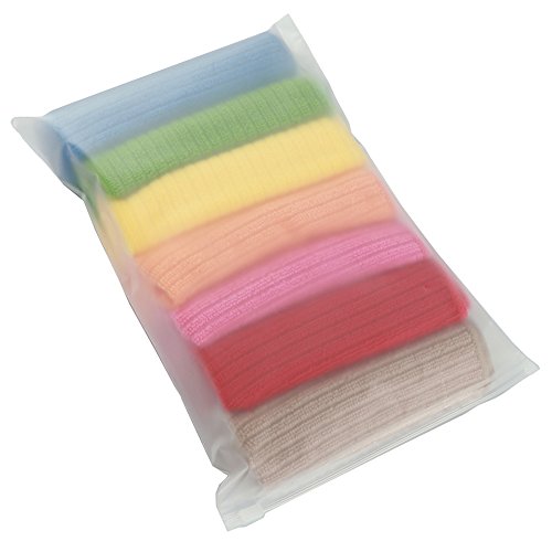image for Fani Microfiber Cleaning Cloths Multi Colors Soft Washcloth 7 Pieces H