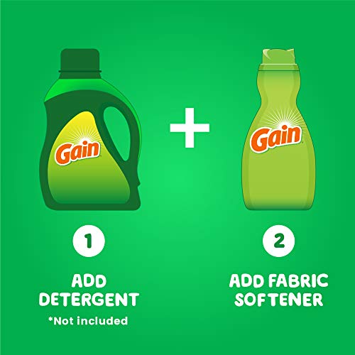 Gain Gain Liquid Fabric Softener, Island Fresh, 90 fl oz 105 Loads, 90