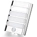 LED Wall Sconce Lofter Rechargeable Aluminum Alloy Motion Sensor Activated Night Light Stick-Anywhere, Auto On/Off Wall Lamps for Hallway,Pathway,Stairs,Bathroom,Bedroom,Kitchen (Rechargeable)