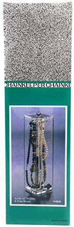 Long Acrylic Jewelry Necklace Holder and Hanger