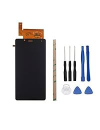 LCD Digitalizador de visualización táctil, Kits de montaje completo visualización LCD Piezas de repuesto con pequeñas la visualización rota para BLU R1 HD r0031uu