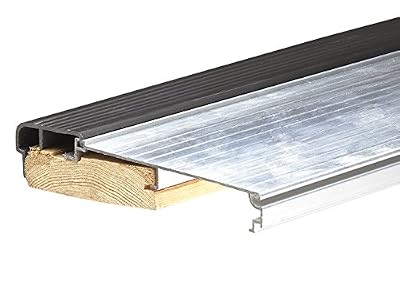 Frost King TS36A 5-5/8" x 1-3/16"/3' Aluminum and Vinyl Sill Threshold, Mill Finish
