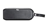 GRANDEY NFC Wireless Bluetooth Shower Waterproof 2*5W Speaker(IPx7), Fully submersible & Aluminium alloy portable Design Compatible with all Cell Phone & Bluetooth Devices with Built-in Mic (Black)