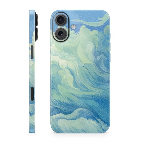Glossy Glitter Phone Skin Compatible with Apple iPhone 16 Plus - Visionary - Pr…
