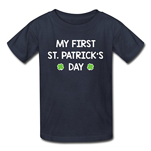 Baby Unisex My First St. Patrick's Day Clothes Summer Short-Sleeve Cotton T-Shirt