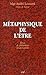 Métaphysique de l'Etre : Essai de philosophie fondamentale by 
