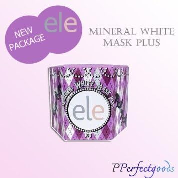 ELE Mineral White Mask Cream for Acne,freckles and Whitening Skin " Item Is Fresh and 100% Authentic "50 G.[free for You Beauty Gift]