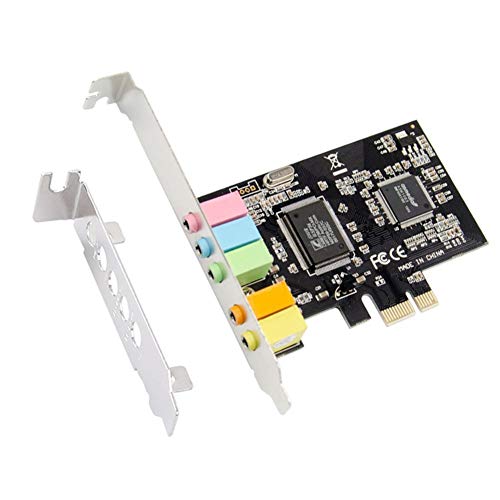 PCIE sound card CMI8738 chip 5.1 channel stereo Audio Sound Card w/Low Express 5.1ch Profile PCI-E