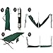 Byer of Maine 84″ x 30″ Heavy Duty Portable Green Military Style Cot Bed – Holds 375 Lbsthumb 4