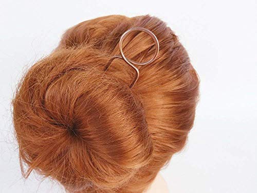 Amazon Com Copper Hair Pin Clip Bun Holder Women Accessories Rose