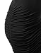 JJ Perfection Womens Sleeveless Side Shirring Slim Fit Bodycon Tank Dress
