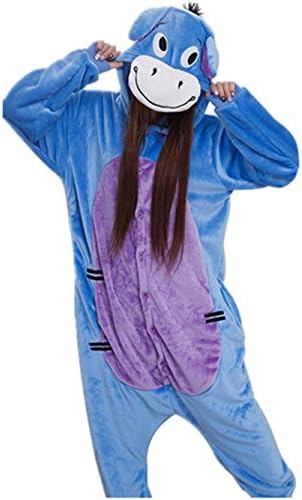 eforwest Unisex Adult Pajamas Kigurumi Cosplay Costume Animal Onesie Sleepwear