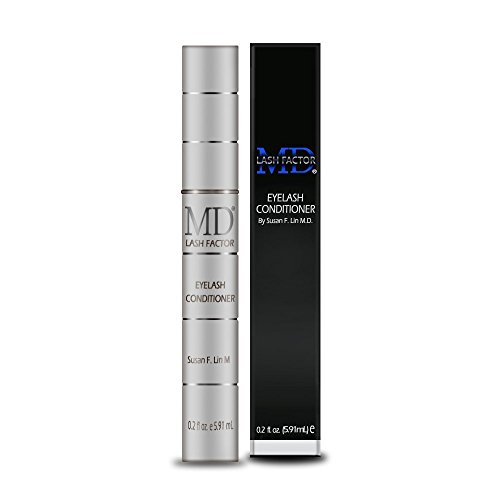 Md Lash Factor Eyelash Growth Serum Enhances Your Natural Lashes For A Fuller, Longer & Denser Look Eye Lash Enhancer For Women 0.2 Fl Oz - 6 Month Supply